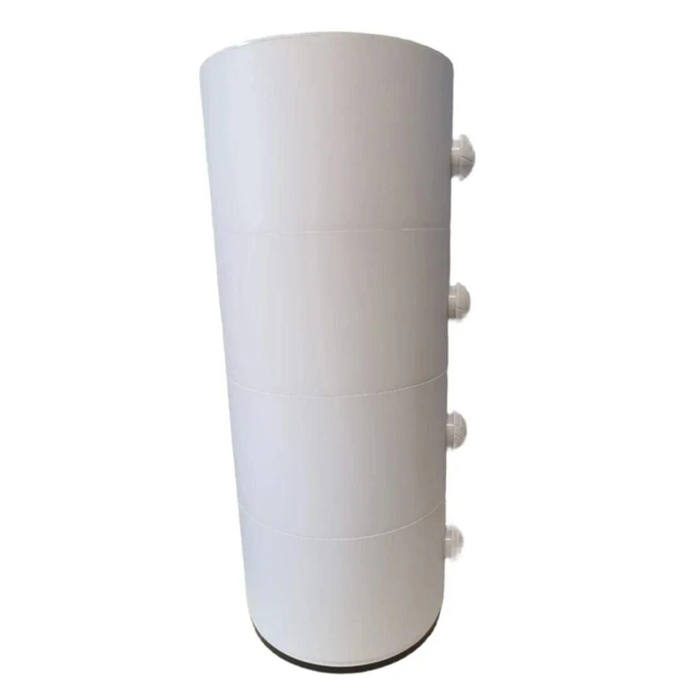 Alysa Round Storage in White with 4 tiers
