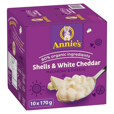 Annie's Macaroni & Cheese, Shells & White Cheddar, 1.7 kg, 1.7 kg