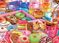 Buffalo Games - Le puzzle Collage Collection - Donut Worry, Be Happy - en 1000 pièces