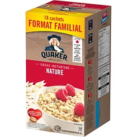 Quaker Instant Oats Hot Cereal Regular, 504 GM