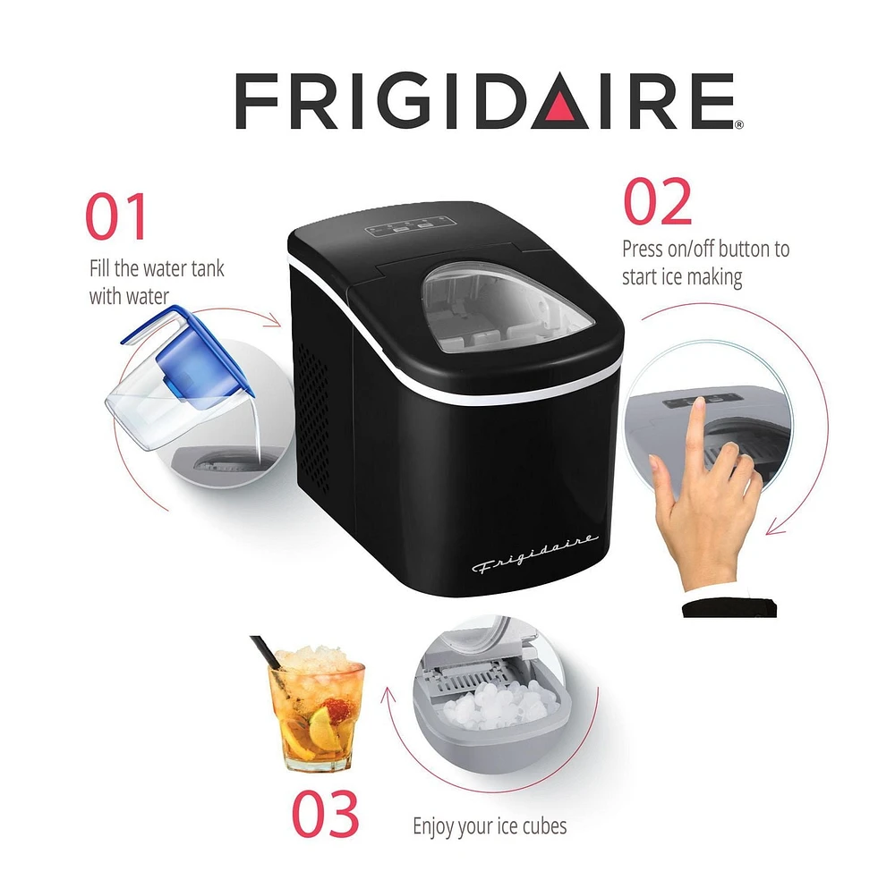 Bullet shaped <br>26 lbs. ICE MAKER, 26 LBS ICE MAKER
