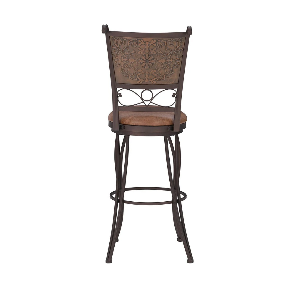Tabouret de bar Reed, Bronze