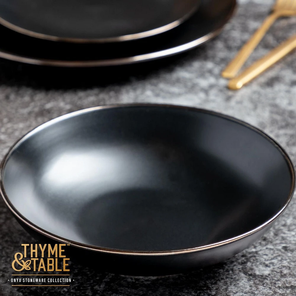 Bol à Soupe Thym & Onyx de Table