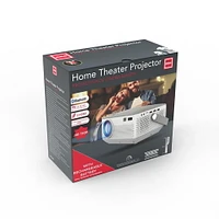 RCA Bluetooth Home Theater Projector 720P with Carrying Handle and Built-In Rechargeable Battery, RCA HOME PROJECTOR BT 720p