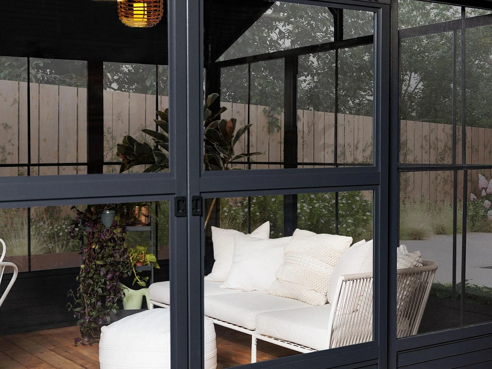 Myrdal Solarium 11x14 Metal Roof