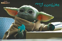 Star Wars: The Mandalorian Season 2 - The Child Cookies Wall Poster, 22.375" x 34"