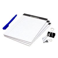Cambridge® Perforated Pads, Small, white, 5 x 8, 100 Pages, Writing Pad