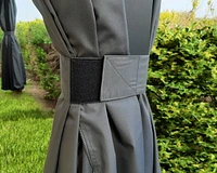 Ensemble de rideaux d'ombrage CANOPIA de PALRAM pour pavillon de jardin Dallas de 12 pi x 20 pi