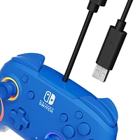 PDP Afterglow™ Wave Wired Controller: Blue - Nintendo Switch, & Nintendo Switch - OLED Model, PDP AG Wave W CNTRL: Blue