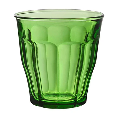Duralex Picardie Green Glass Tumblers, 250 ml, Set of 4