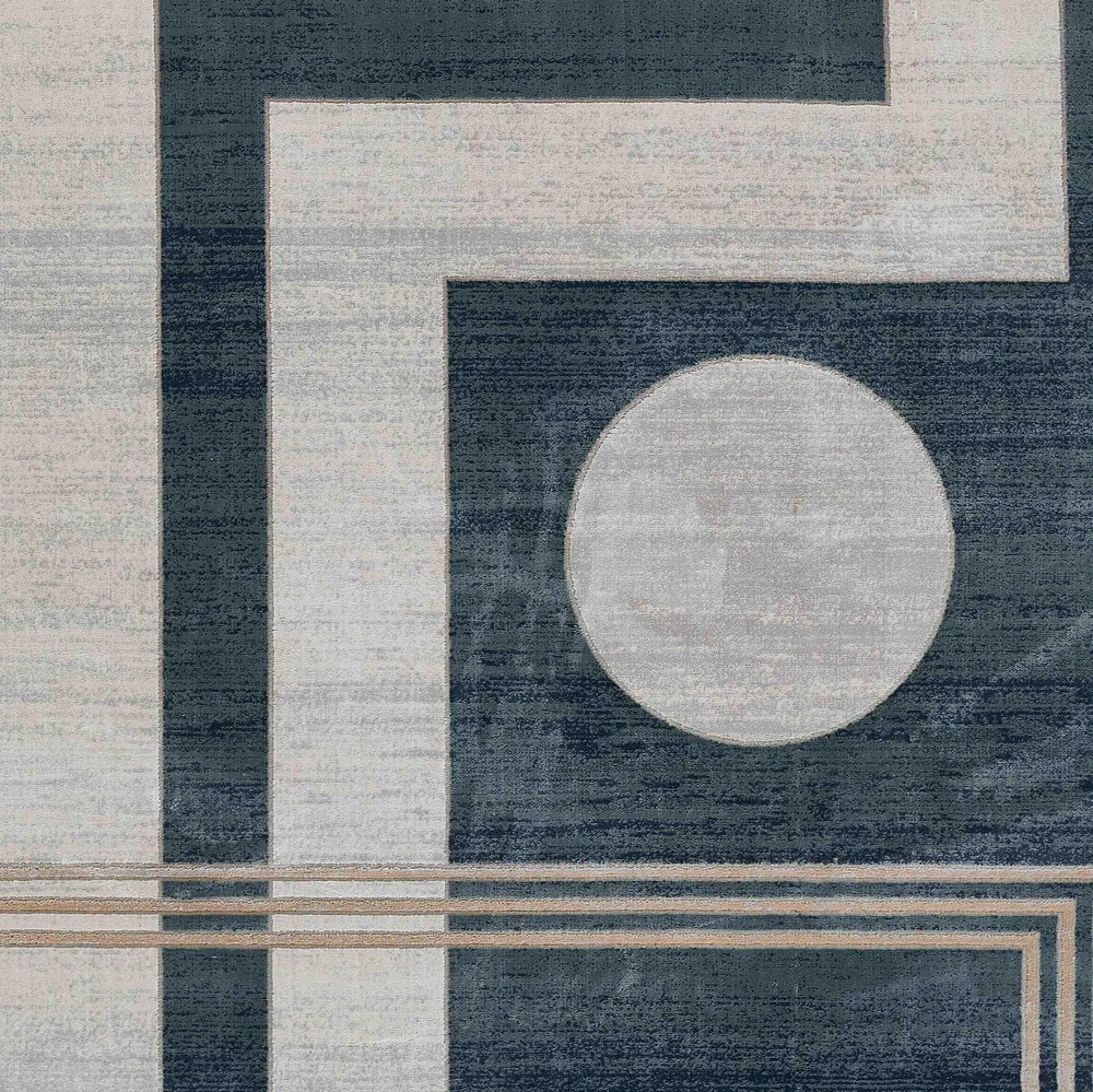 ECARPET Erisa 2'2" x 7'7" Contemporary Runner Rug for Living Room, Bedroom, Dining Room, Entrance, Hallway and More.