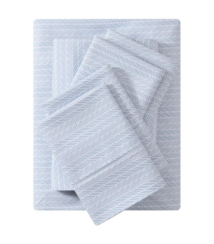 Ensemble de draps SOCIAL STANDARD by sanctuary, Microfibre Recyclé, Infroissable, Respectueux de la Nature et Entretien Facile Tailles: 2P., G et TG