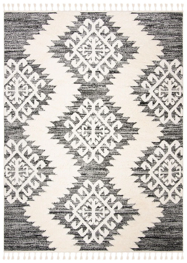 Safavieh Moroccan Tassel Desmond Tapis Géométrique Shag