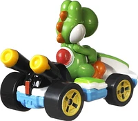 Mini-véhicule Yoshi Hot Wheels à l’échelle 1:64 inspirés de Mario Kart