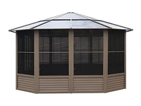 Florence Solarium 12 Ft. x 18 Ft. en Sable