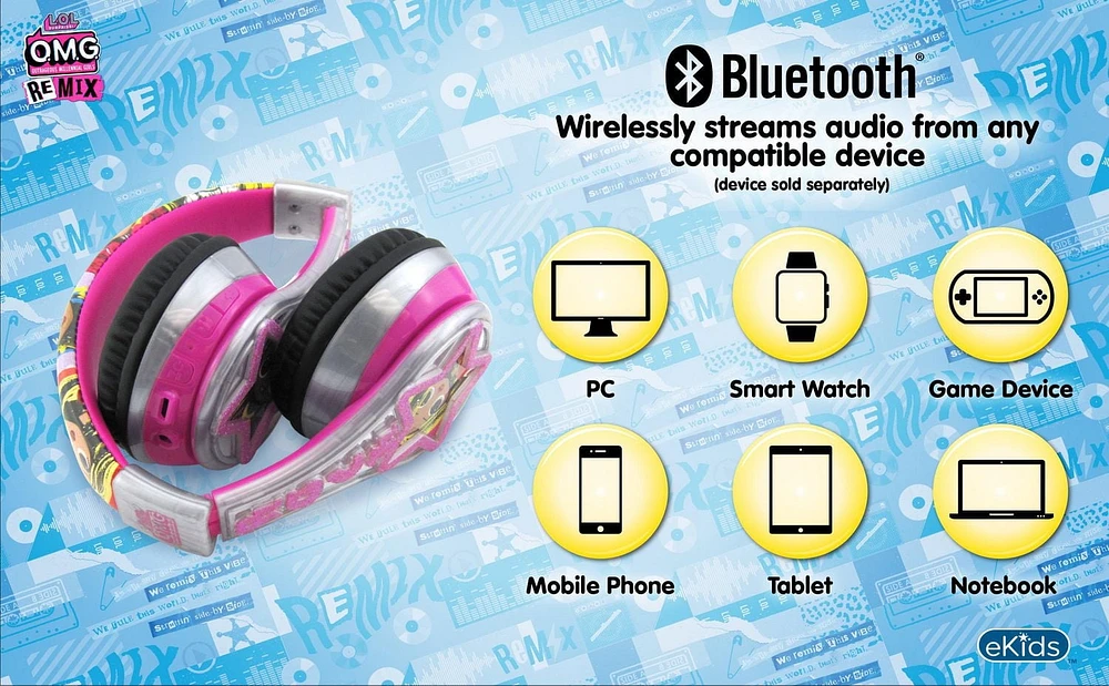 LOL Surprise Youth Bluetooth Headphone