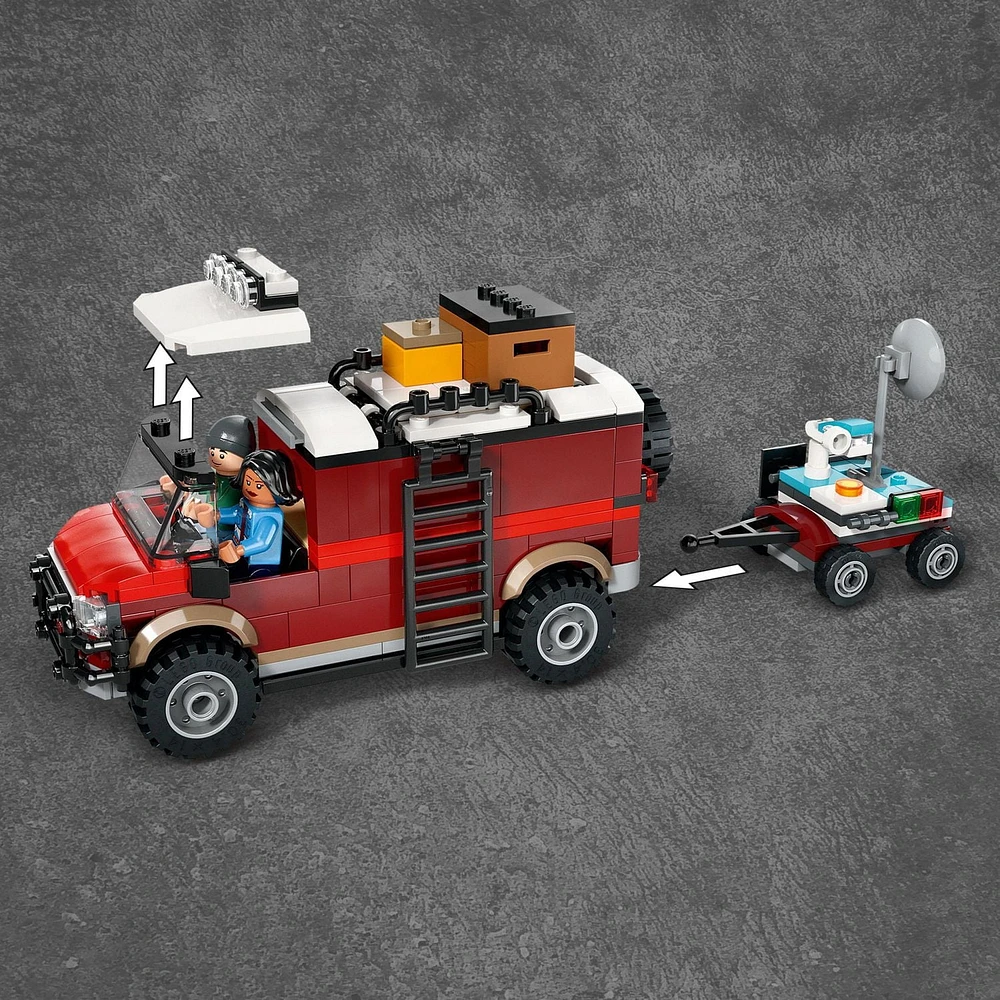 LEGO Jurassic World Les missions des dinosaures : La découverte du stégosaure 76965 Ensemble de construction (420 pièces)