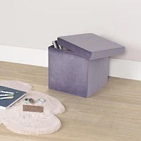 Neatfreak Kids velours cube de rangement VIOLETTE