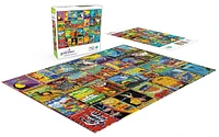 Buffalo Games Le puzzle Going Places Colorful Destinations en 750 pièces