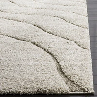 Safavieh Florida Tabitha Tapis Abstract, gris clair / bleu, 5'3" X 7'6"