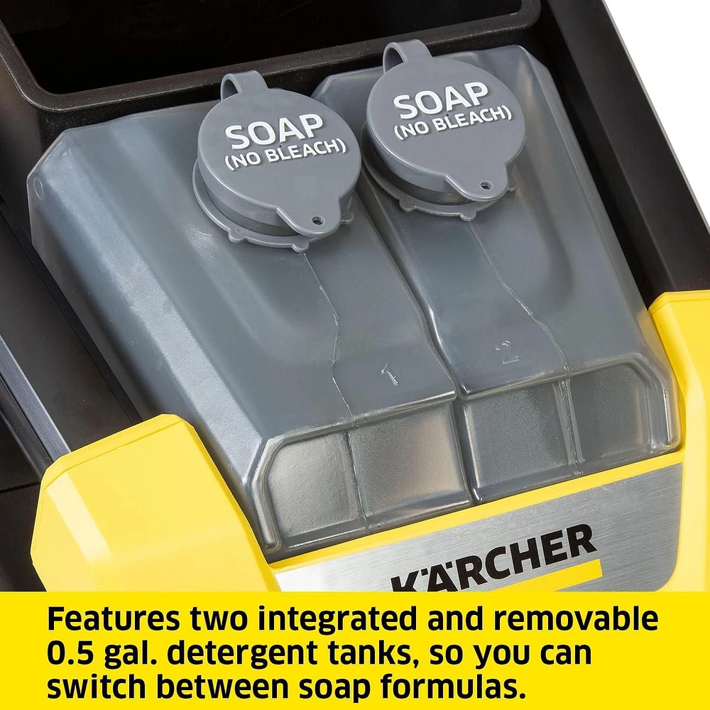 Nettoyeur haute pression électrique Karcher K2300PS avec buses turbo, 15°, 40° et savon