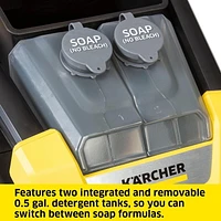 Nettoyeur haute pression électrique Karcher K2300PS avec buses turbo, 15°, 40° et savon