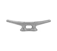 Blue Dog Marine Taquet en fonte galvanisée 25,4 cm | Taquet de bateau robuste | Taquet de corde | Taquet de quai