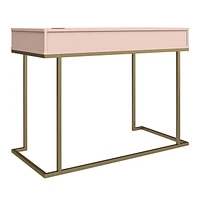 Bureau de travail Camila, Rose