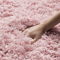 SAFAVIEH Polar Abbot Solid Extreme Plush Shag Area Rug