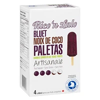 Rico N Lalo Paletas Myrtille De Noix De Coco