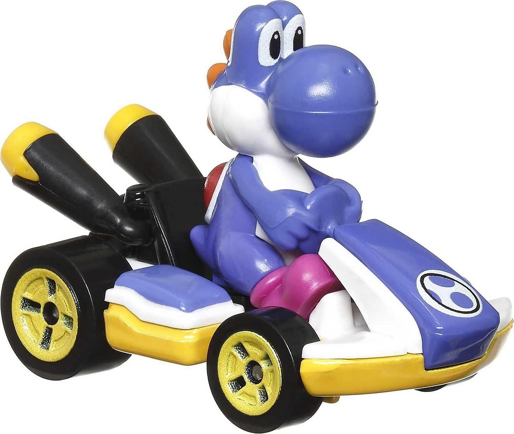Hot Wheels Yoshi Standard Kart Bleu Foncé
