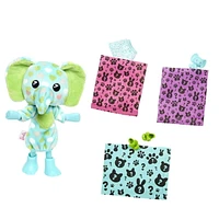 Barbie Small Dolls and Accessories, Cutie Reveal Chelsea Elephant Doll, Jungle Series