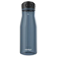 Contigo Ashland 2.0 Leak-Proof Water Bottle with Straw and Carry Handle, BPA-Free, Dishwasher Safe, Blueberry, 40 oz (1.8 l)