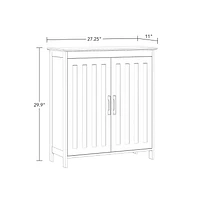 RiverRidge® Home Monroe Two-Door Floor Cabinet - White