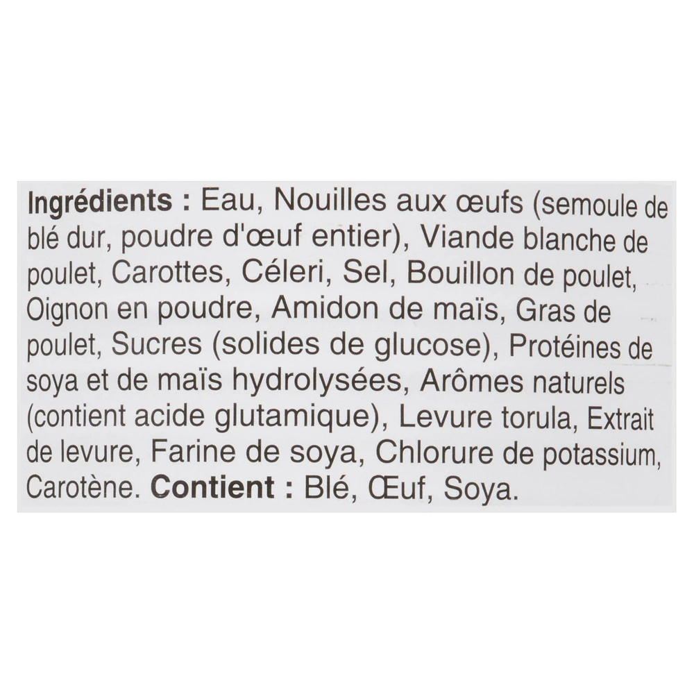 St-Hubert Chicken Noodle Soup, STH Chicken noodle soup 540 mL