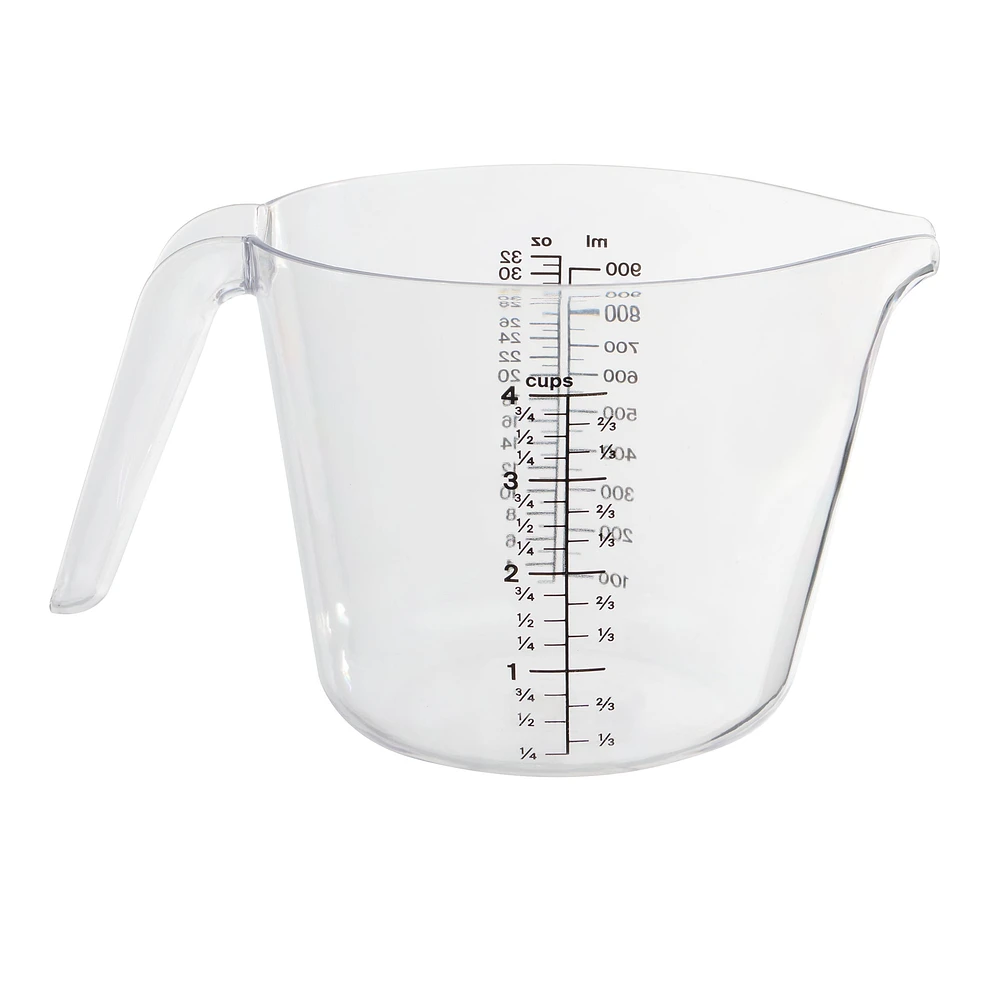 Tasse à Mesurer Mainstays 4 tasses, Claire Tasse à Mesurer 4 tasses