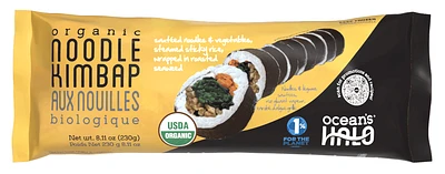 Ocean's Halo Kimbap Nouille, biologique, 230g 9 pièces, 230g total