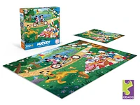 Ceaco - Disney - Mickey & Minnie dans le parc - Puzzle surdimensionné de 300 pièces
