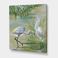 Designart Oiseaux Héron I Art mural sur toile