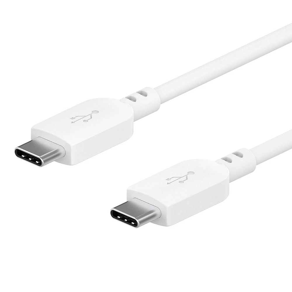 onn. 6 ft./1.8 m USB-C to USB-C Charge & Sync Cable, Transfer while Charging