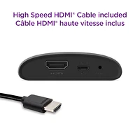 Roku Express (New, 2023) HD Streaming Device with High-Speed HDMI Cable and Simple Remote (No TV Controls), Guided Setup and Fast Wi-Fi Le streaming HD