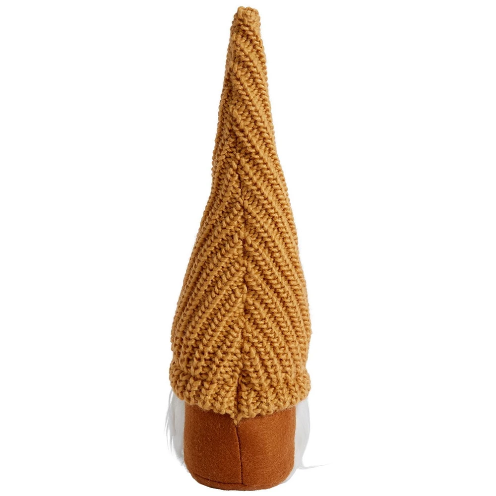 Gnome à chapeau brun Way To Celebrate, 8 po