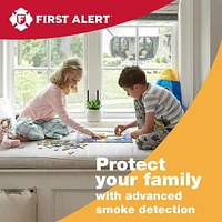 FirstAlert BRK 9120FBA2PK Avertisseur de fumée câblé avec batterie de secours