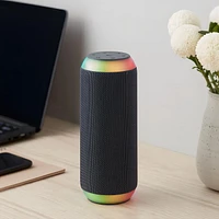 Grand haut-parleur robuste Bluetooth avec effets lumineux DEL onn. 12 Heures de lecture