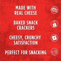 Cheez-It Baked Snack Crackers Crunch Scorchin' Hot Cheddar 191g