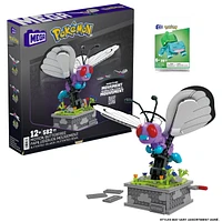 MEGA Pokémon Bundle - Motion Butterfree (605 Pieces) and Make & Take Pokemon Pack (Characters May Vary)