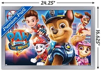 Nickelodeon Paw Patrol Movie - Theatrical Wall Poster, 22.375" x 34"