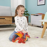 PAW Patrol, Figurines articulées Rescue Knights Sparks the Dragon avec super ailes et chiot Claw, jouets pour les enfants à partir de 3 ans