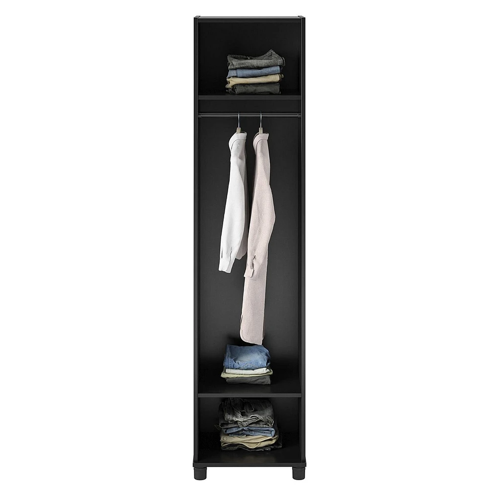Systembuild Evolution Camberly 18" Mudroom Cabinet, Graphite Gray