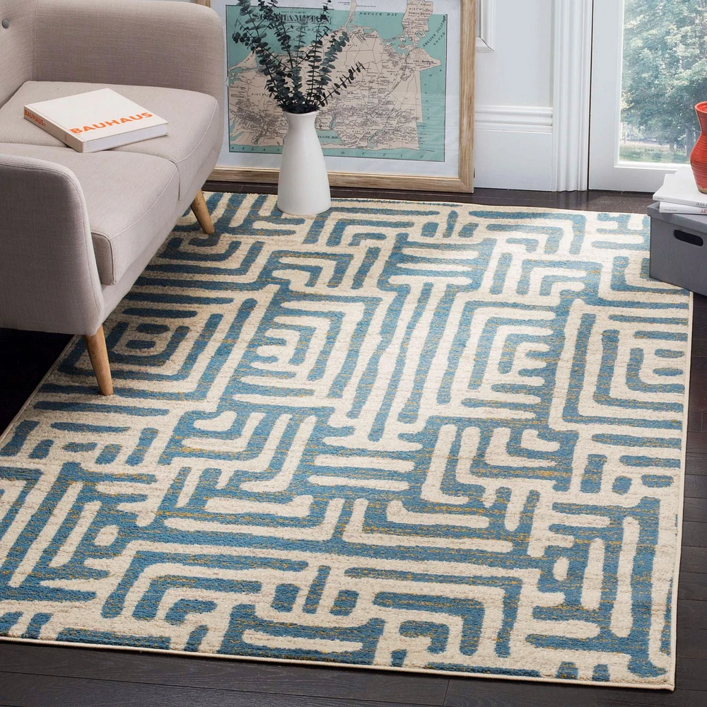SAFAVIEH Amsterdam Elvan Tapis Géométrique